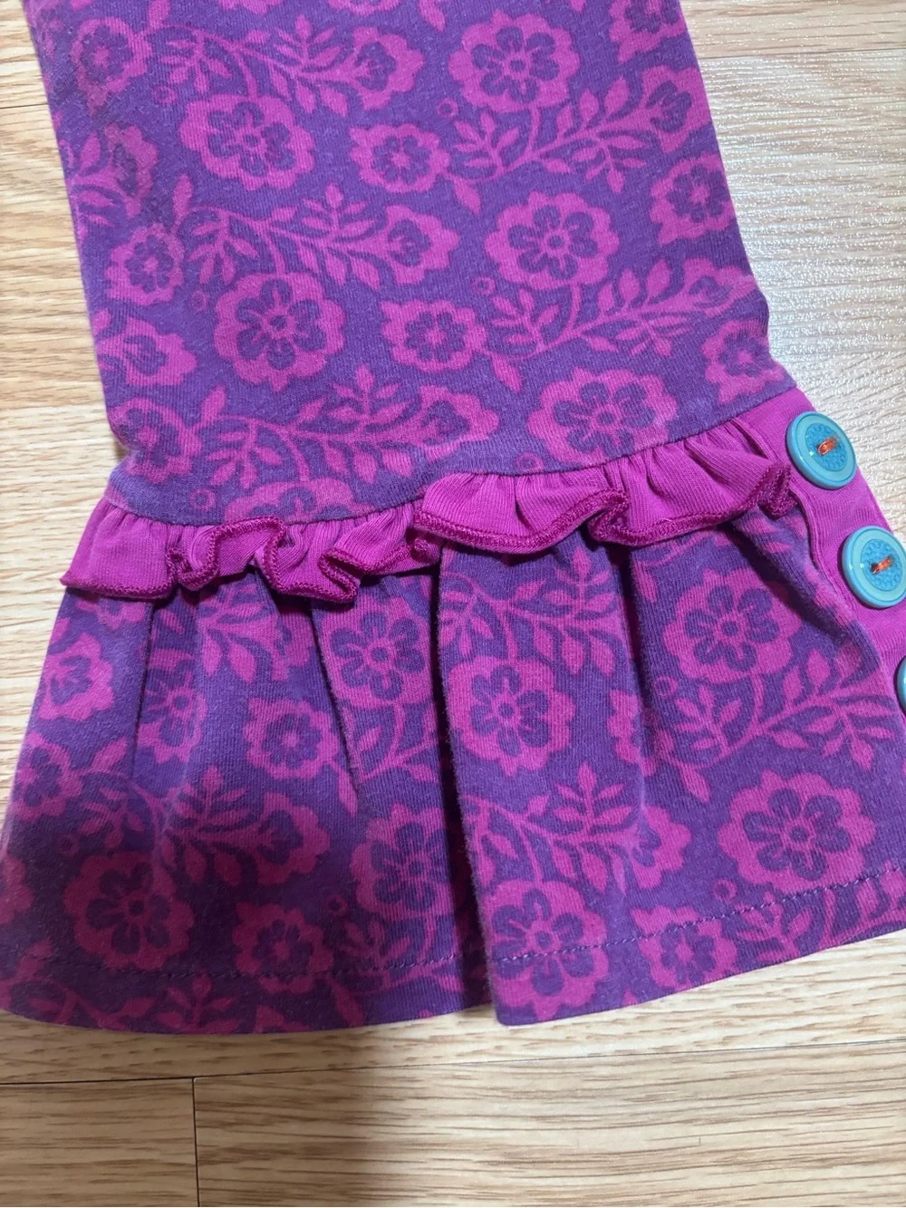 “Wildflower” dress with matching ruffles size 4